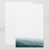 松の森自然写真 便箋 (正面/裏面)