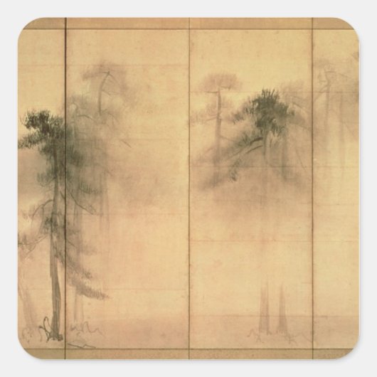 松の森 スクエアシール (正面)