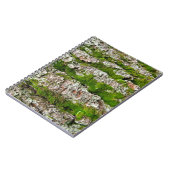 松の樹皮にコケがある ノートブック (左側)