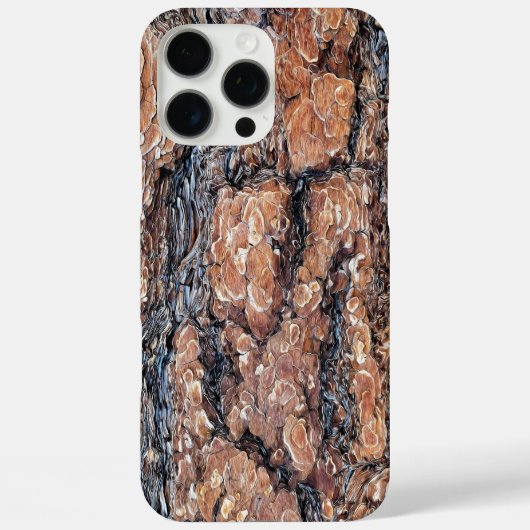 松の樹皮の質感 Case-Mate iPhoneケース (裏面)