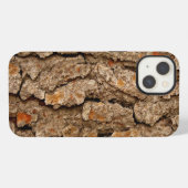 松の樹皮テクスチャー iPhoneケース (裏面横)