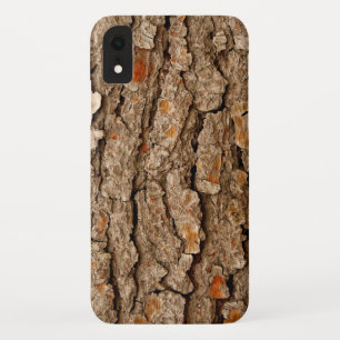 松の樹皮質感 iPhone XRケース