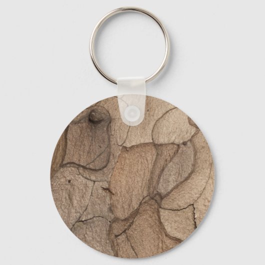 松の樹皮 キーホルダー (正面)
