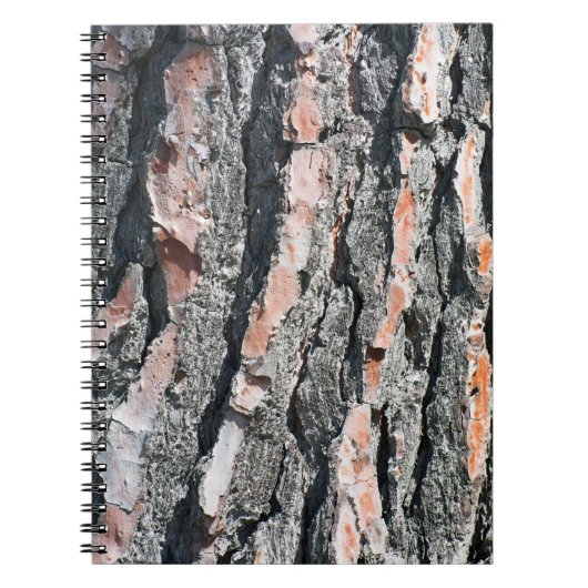 松の樹皮 ノートブック (正面)