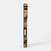 松の樹皮 iPhone 16ケース (右側面)