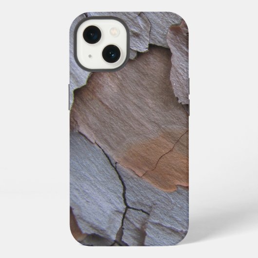 松の樹皮iPhone 13ケース iPhoneケース (裏面)