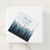 松の水彩林素朴結婚の フェイバータグ (インサイチュ)