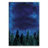 松の素朴囲結婚いカード テーブルナンバー (裏面)