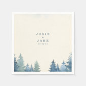 松の結婚ナプキン スタンダードカクテルナプキン (正面)