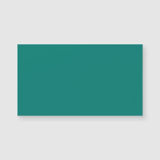 松の緑のマグネット名刺 (正面)