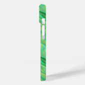 松の緑の波状テクスチャ Case-Mate iPhoneケース (裏面 / 左)
