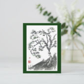 松の舞はがき ポストカード (スタンド正面)