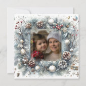 松の花のオーナメント 写真 クリスマス (正面)