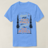 松の間には新しい世界への入り口がある Tシャツ (デザイン正面)