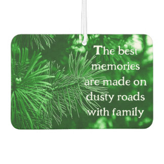 松の風景に引用文を追加 カーエアーフレッシュナー