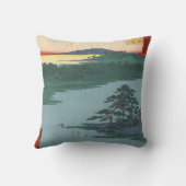 松ぶら下がった千束池芸術日本の クッション (裏面)