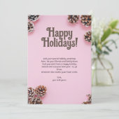 松ぼっくりピンク シーズンカード (スタンド正面)