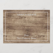 松ぼっくり 松の木の針 葉 グリーン 水彩 シーズンカード (正面)