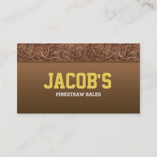 松わら名刺 名刺 (裏面)