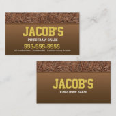 松わら名刺 名刺 (正面/裏面)