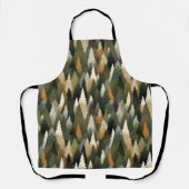 松エレガントの木柄 | 森素朴林 エプロン (正面)