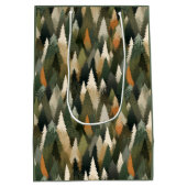 松エレガントの木柄 | 森素朴林 ミディアムペーパーバッグ (裏面)