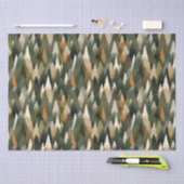 松エレガントの木柄 | 森素朴林 薄葉紙 (クラフト)