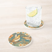 松エレガント鳥装飾セラミックタイル コースター (側面)