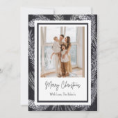 松クリスマスカード 招待状 (正面)