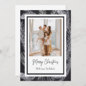 松クリスマスカード 招待状 (正面/裏面)