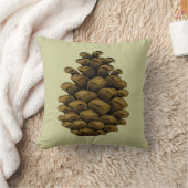 松コーンイラストレーション クッション (ブランケット)