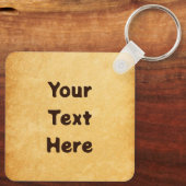 松コーンフクロウ キーホルダー (裏面)