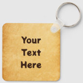 松コーンフクロウ キーホルダー (裏面)