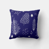 松コーン及び木レトロ装飾用クッション クッション (裏面)