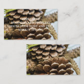 松コーン名刺テンプレート 名刺 (正面/裏面)