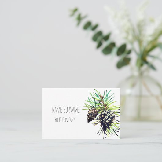 松コーン名刺 名刺 (スタンド正面)