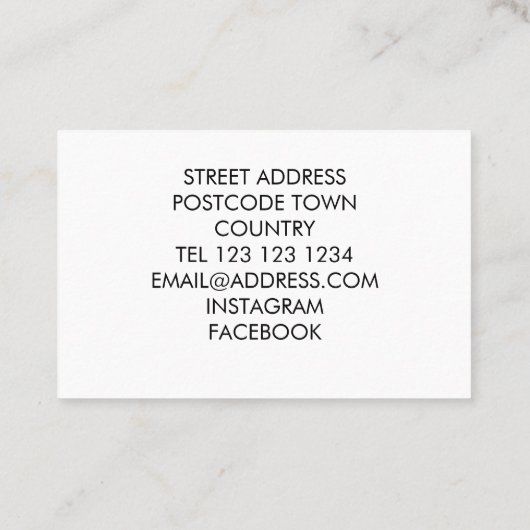 松コーン名刺 名刺 (裏面)