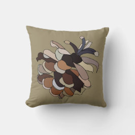 松コーン自然植物 クッション