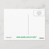 松コーン ポストカード (裏面)