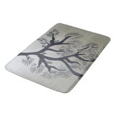 松モダンの木と松 バスマット (アングル)