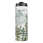 松モノグラムの林・山 タンブラー (正面)