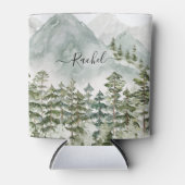 松モノグラムの林・山 缶クーラー (正面)