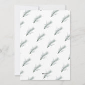 松リースクリスマスワン写真 シーズンカード (裏面)