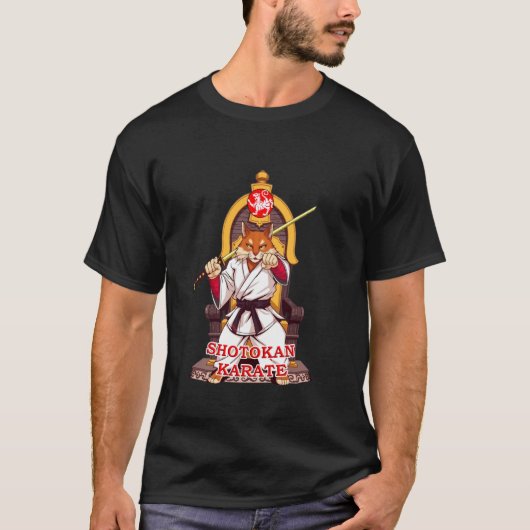 松井派空手猫 Tシャツ (正面)
