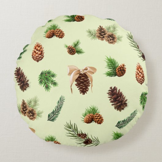 松円錐 ラウンドクッション (正面)