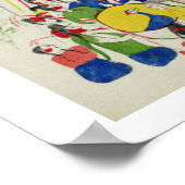 松宗日舞（モスリンの色素） ポスター (角)