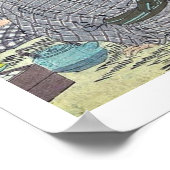 松尾芭蕉太祖芳年浮世絵 ポスター (角)