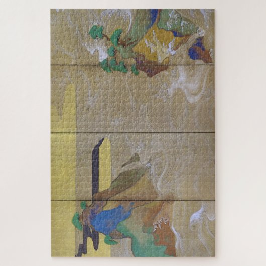 松島の波離れの俵屋宗達 ジグソーパズル (縦)