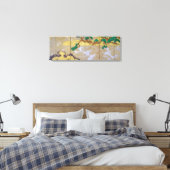 松島の波（右）俵屋宗達 キャンバスプリント (インサイチュ (寝室))