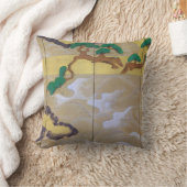 松島の波(右)俵屋宗達 クッション (ブランケット)